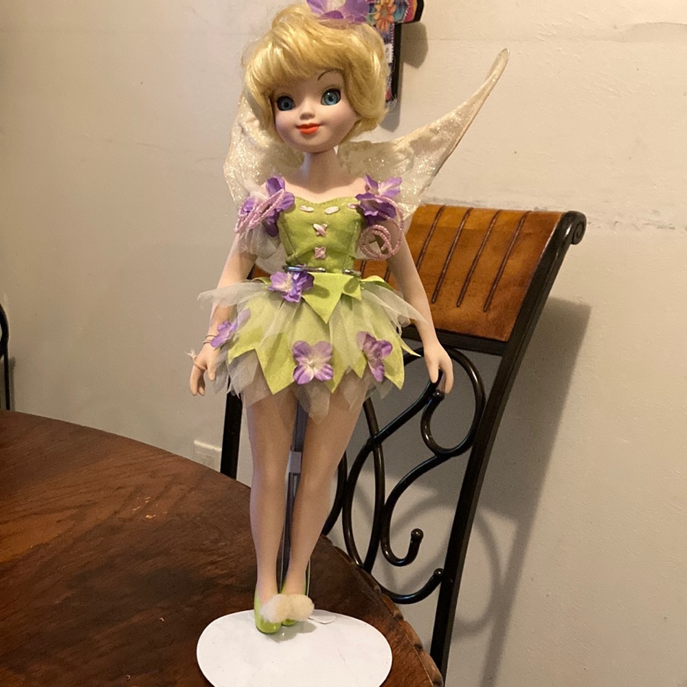 Tinker bell Porcelain Doll